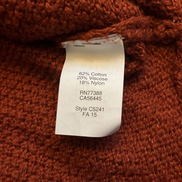 Madewell Burnt Red Sweater Top - Picture 4 of 4